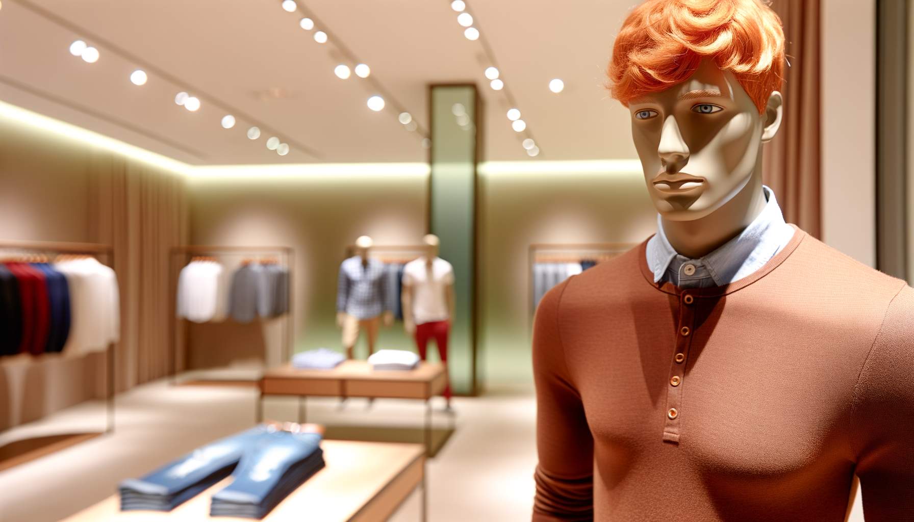Les secrets du mannequin roux homme dans la mode masculine